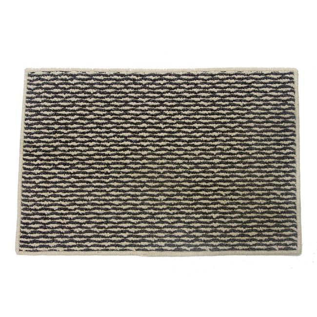 Sahara Doormat 40x60cm - Ivory & Charcoal