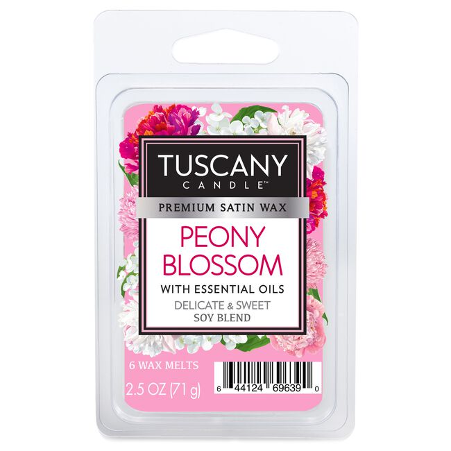 Tuscany Candle Melt Cube Peony Blossom