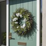 Lavender & Cream Floral Wreath