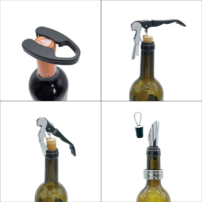 Cashel Living Chess Wine Accessory Set