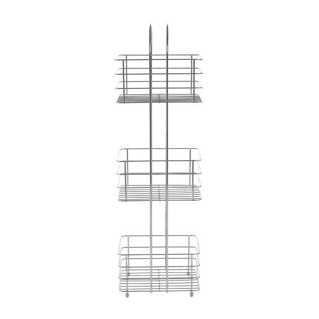 CAUSEWAY BAY THREE TIER Chrome Free standing Caddy
