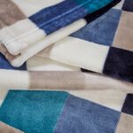 Ruane Blocks Velvet Throw 150 x 200cm