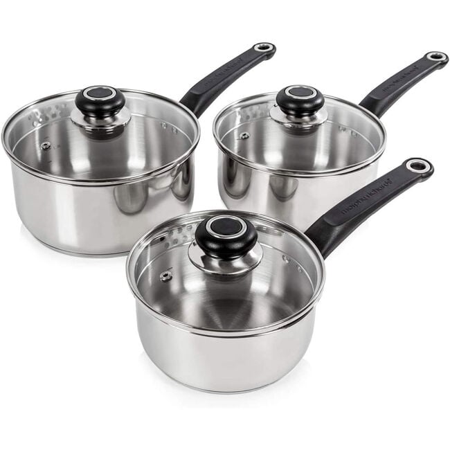 Morphy Richards Draining 3 Piece Cookware Set