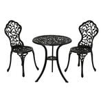 Forio Aluminium 3 Piece Bistro Set