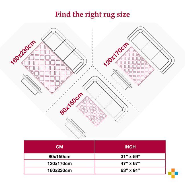 KINVARA MINK 160x230cm Rug