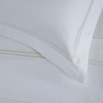 OXFORD PILLOWCASE Double Stitch Gold 500tc