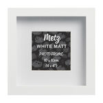 6x8 METZ WHITE Matt Frame