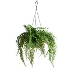 Fern Solar Hanging Basket Garden Light