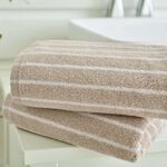 Deyongs Malmo Stripe Hand Towel Stone/White