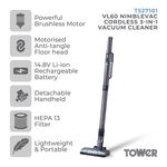 Tower VL60 Nimblevac Cordless Vacuum Cleaner