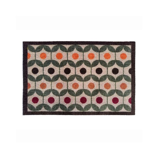 My Mat Retro Geo Earth Door Mat 50cm x 75cm