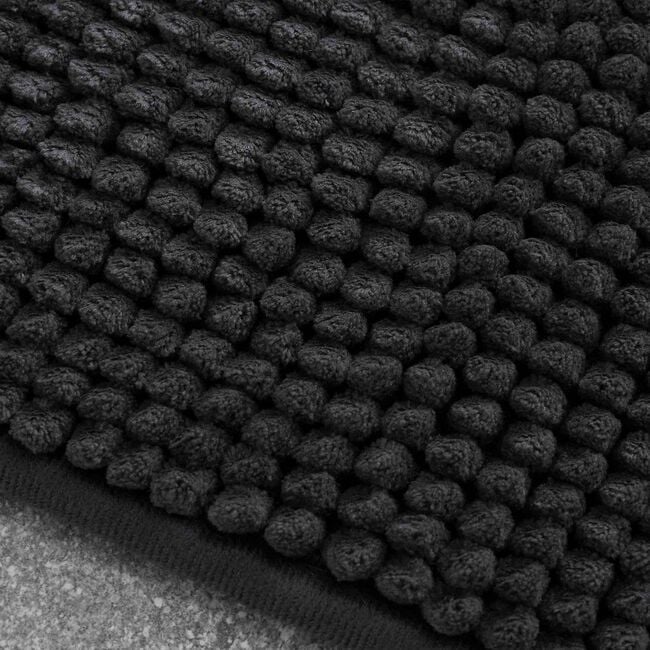 CATHERINE LANSFIELD CHARCOAL BOBBLE 50 x 80cm Bath Mat