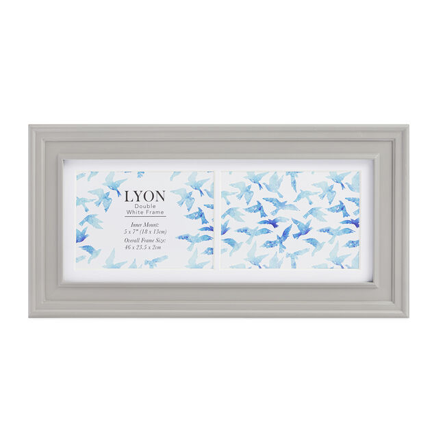 4x6 TRIPLE LYON GREY Frame