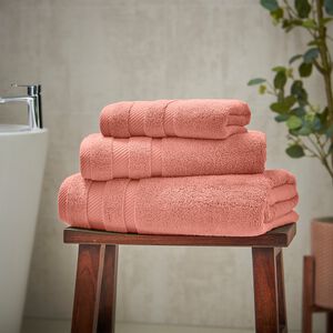 450GSM ZERO TWIST PAPAYA 50x90 Hand Towel