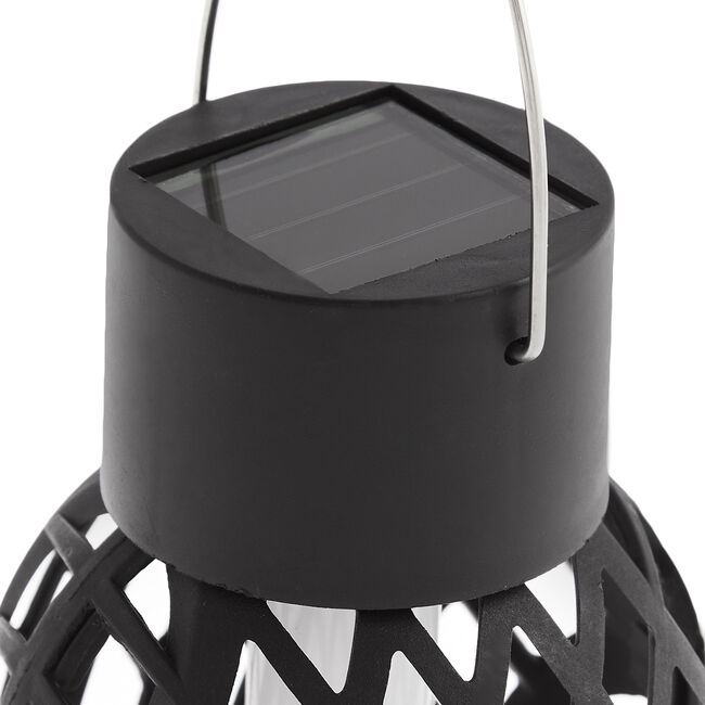 Solar Hanging Flame Light