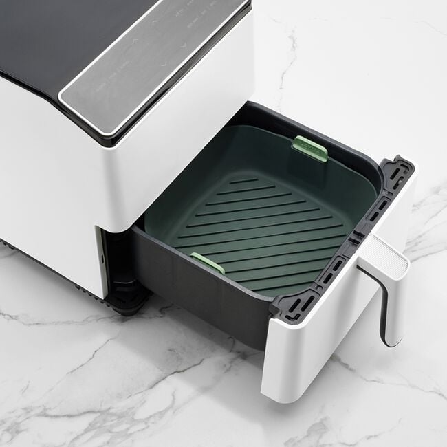Lekue Grey Silicone Large Air Fryer Basket