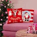 Candy Santa Cushion Cover 2-pack 45cm x 45cm