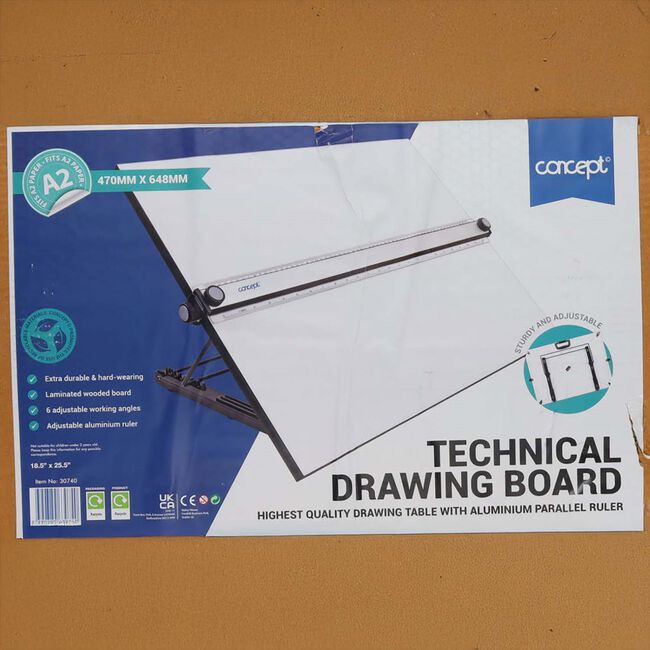A2 Technical Drawing Board With Parallel Motion