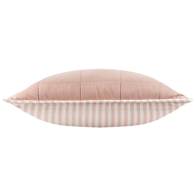 HEBDEN STRIPE BLUSH 55X55 Cushion