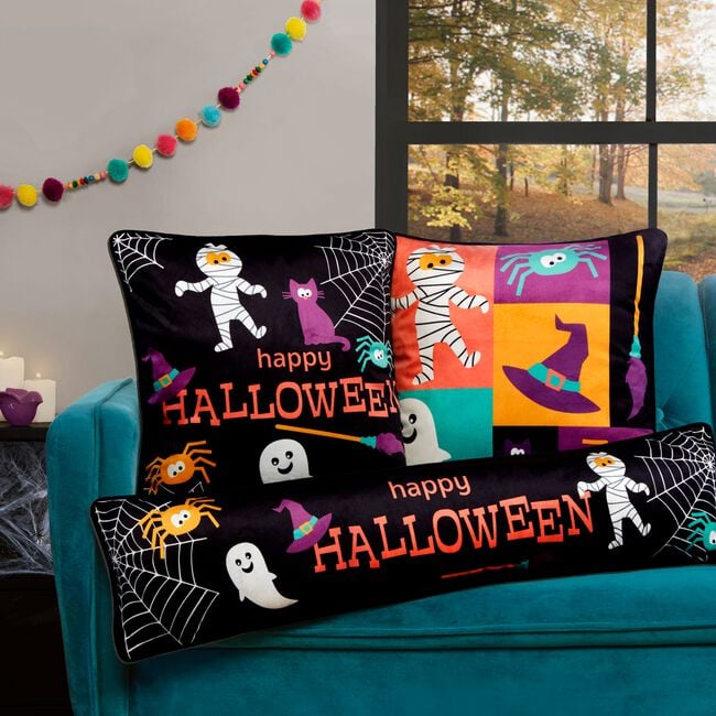Halloween Fun Cushion Covers 2 Pack