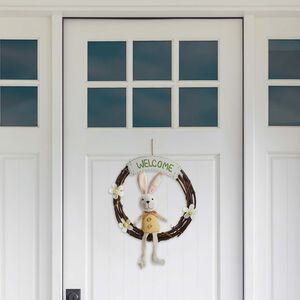 Welcome Easter Wreath