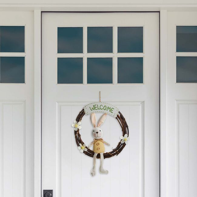 Welcome Easter Wreath