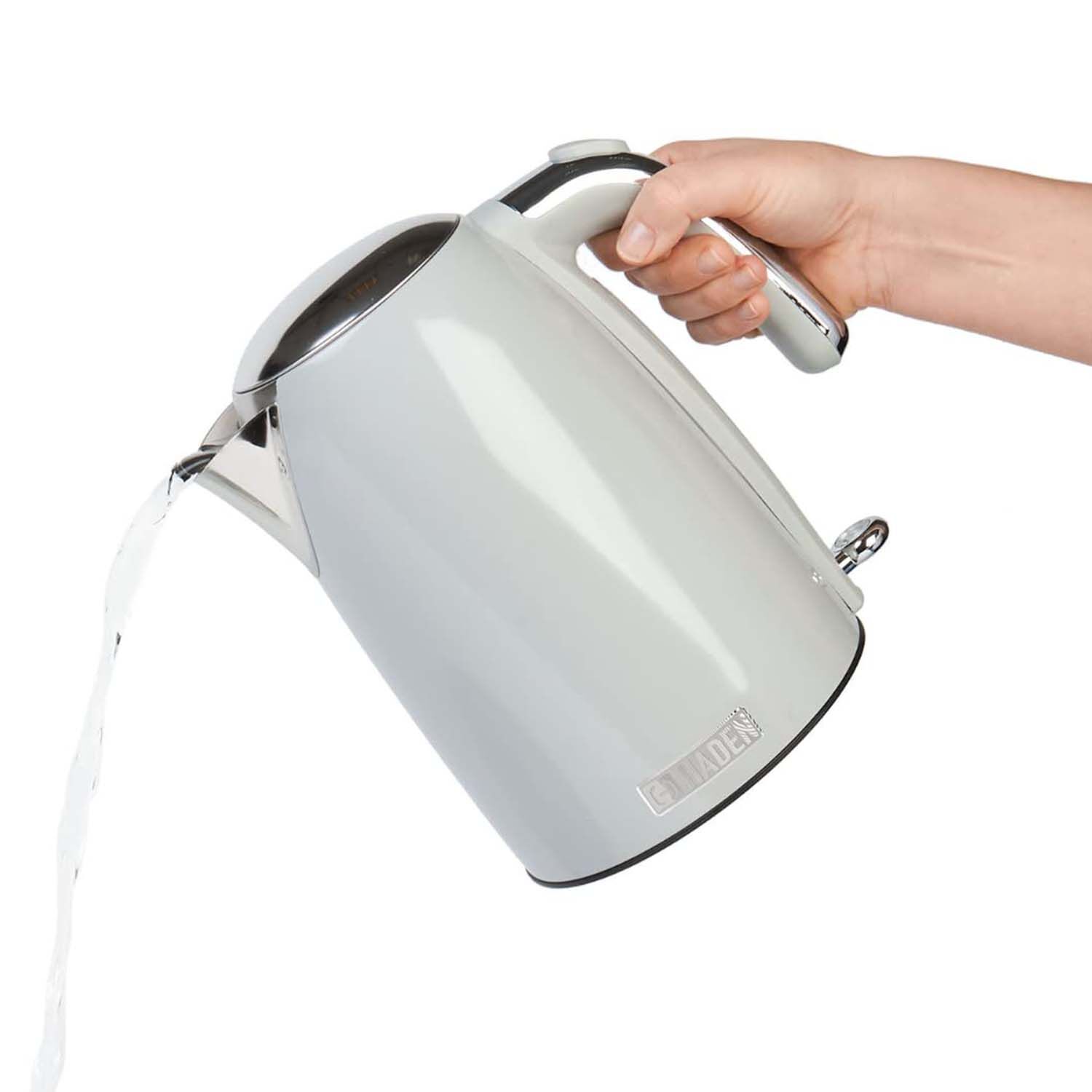 Haden Brighton 1.7L Light Grey Kettle Home Store + More