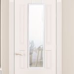 OVER THE DOOR Mirror White 30 x 120cm