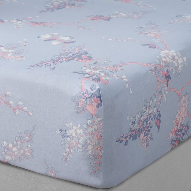 WISTERIA HEATHER Single Fitted Sheet