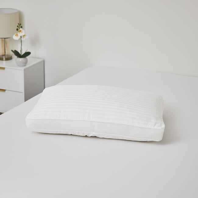Bonne Nuit Cotton Stripe Pillow