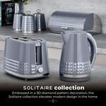 TOWER SOLITAIRE GREY 1.5L Kettle