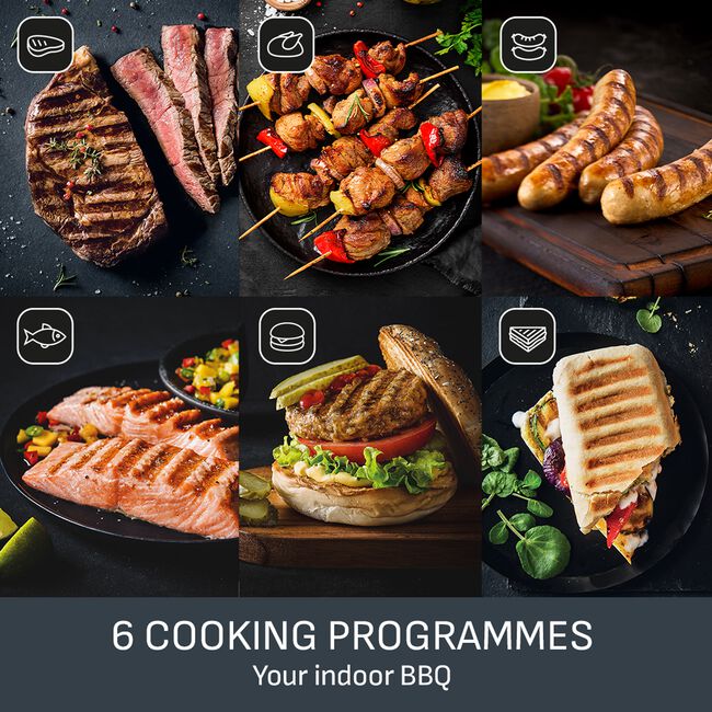 Tefal Optigrill Plus Matte Black Grill