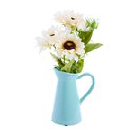 40cm Sunflowers & Blue Jug Arrangement