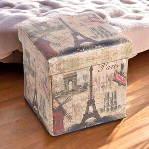 Deluxe Parisian Folding Ottoman