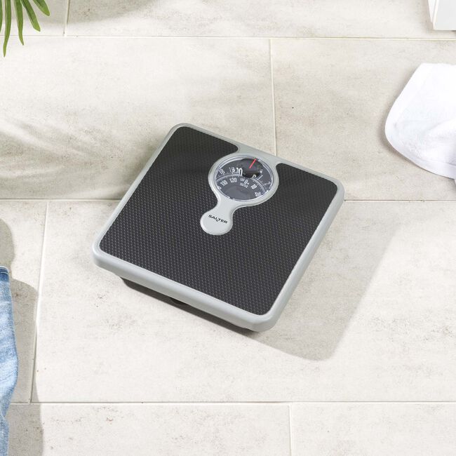 Salter Black Compact Mechanical Scales