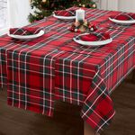 CHRISTMAS CHECK 160x230cm Table Cloth