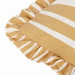 FURN CARMON STRIPE LINEN/OCHRE 40x60 Cushion