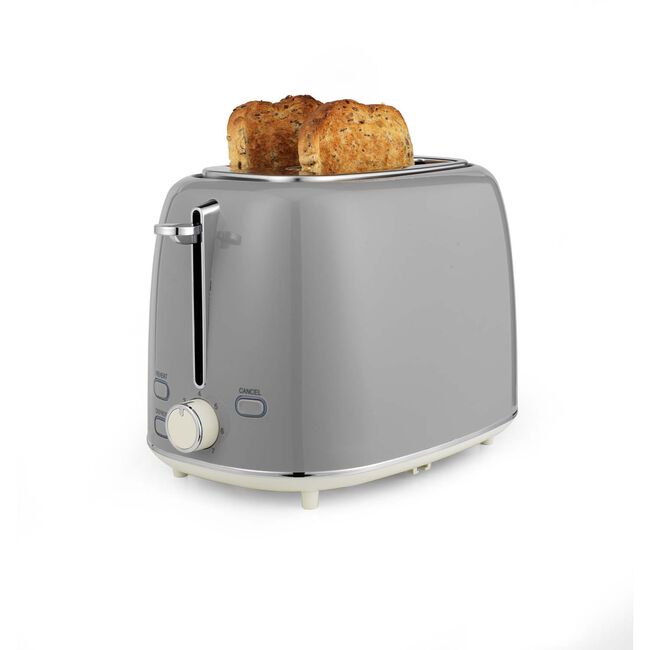 SALTER RETRO GREY 2 Slice Toaster