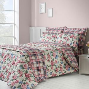 SINGLE DUVET COVER Brushed Cotton Amanda Blush