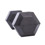 Body Go Rubber Hex Dumbbell 5kg