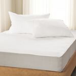 Waterproof Terry Pillowcase Protector Pair - White