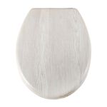 MODERN NATURAL OAK EFFECT TOILET Seat