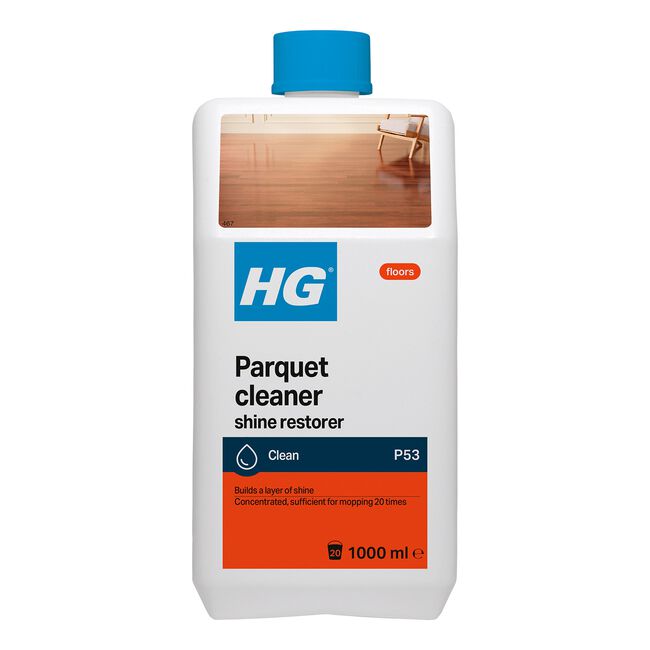 HG Parquet & Wooden Floor Cleaner 1L