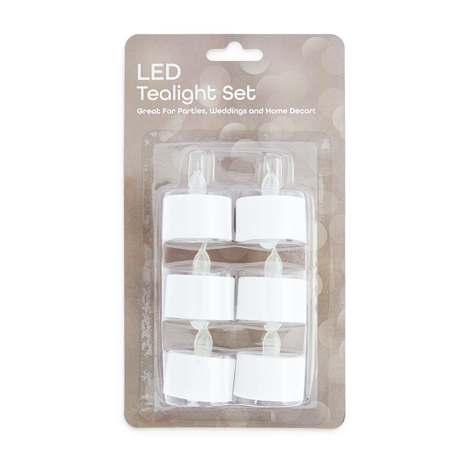 LED Tea Lights 6 Pack Home Store + More