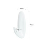 Command 2 Pack Medium Plastic Hooks