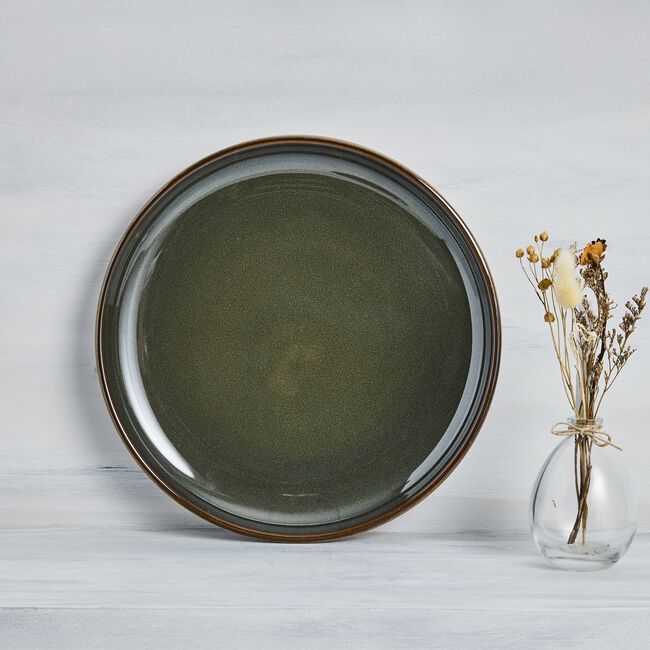 Heritage Textured Forest Dinner Plate