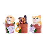 Puppy & Kitten Garden Solar Light