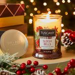 Tuscany Triple Pour Candle Sleigh Bells 18oz