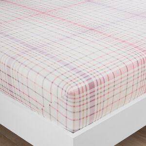 BRUSHED COTTON LEAH Single Fitted Sheet 