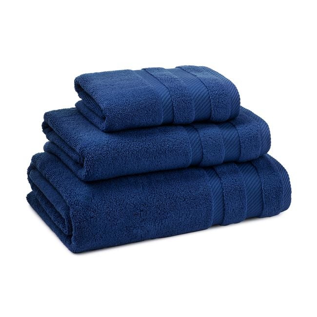 450GSM  ZERO TWIST NAVY 50x90 Hand Towel